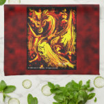Fire Spirit Kitchen Towel kitchen towels