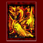 Fire Spirit Postcard postcards