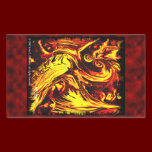 Fire Spirit Rectangular Sticker stickers