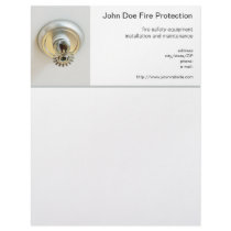 "Fire sprinkler" Letterhead