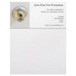 "Fire sprinkler" Letterhead