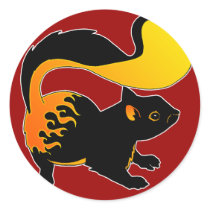 Fire Squirrel stickers