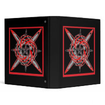 Fire Star 3 Ring Binder