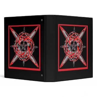 Fire Star 3 Ring Binder binder
