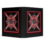 Fire Star 3 Ring Binder