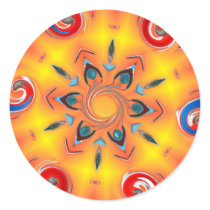 Fire Star stickers
