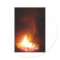 Fire stickers