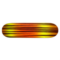 fire tiger stripes skateboard