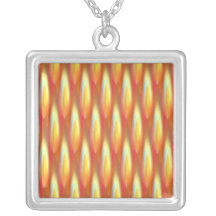 Fire Tones Webbing Necklaces