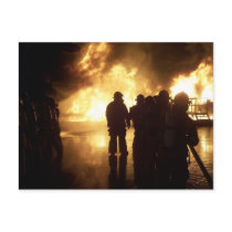 Fire Training postcards