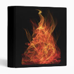 Fire Triangle 3 Ring Binders