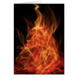 Fire Triangle Greeting Cards
