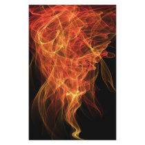 Fire Triangle Stationery Design