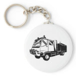 fire truck appliance lorry key chains