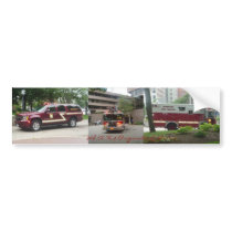 Fire Truck Bumper Sticker bumper stickers
