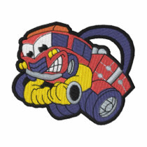Fire Truck embroidered shirts