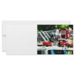 Fire Truck Ladder Custom Rack Cards