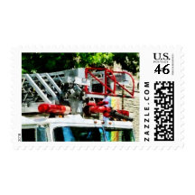 Fire Truck Ladder Stamps