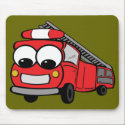 Fire Truck - Mousepad