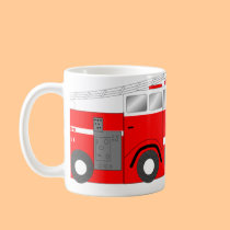 Fire truck mugs by Eddys_Mad_Mugs Fire truck mugs