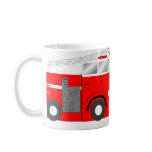Fire truck mugs