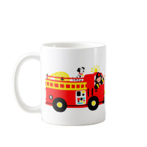 Fire Truck Coffee Mug