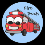 Fire Truck - Sticker stickers
