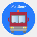 Fire truck stickers