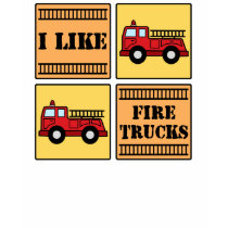 Fire Truck t-shirts by mikaushop Fire Truck t-shirts