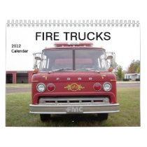 Fire Trucks - 2012 Calendar