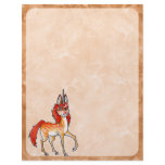 Fire Unicorn Customized Letterhead