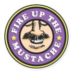 Fire up the Mustache Stickers!