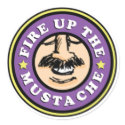 Fire up the Mustache Stickers!