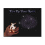 Fire Up Your Spirit Postcard