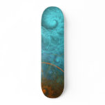 "Fire VS Ice" Fractal Art Skate Decks