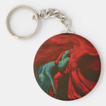Fire & Water Sacred Dance .... Key Chain