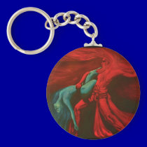 Fire & Water Sacred Dance .... keychains