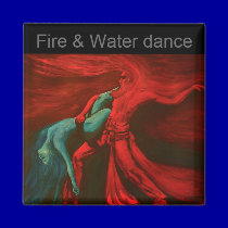Fire & Water Sacred Dance .... magnets