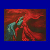 Fire & Water Sacred Dance .... postcards
