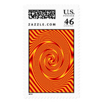 Fire Wave postage by dndartstudio Fire Wave postage