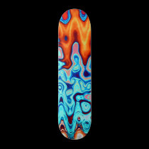 fire waves skateboards