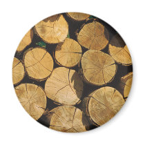 Fire Wood Magnet