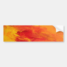 fireball bumper sticker