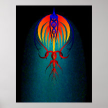 Fireball Comet poster