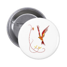 Firebird (Little Phoenix) Button