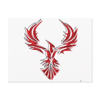Firebird - Phoenix postcard