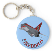Firebirds Lightning Keychain