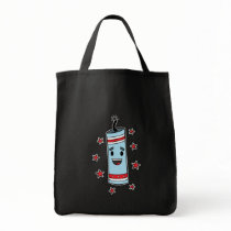Firecracker - Grocery Tote bags