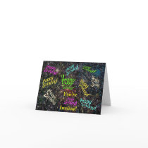 Firecrackin Happy Birthday Invitation Card
