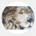 FireCreatures 1 Round Stickers